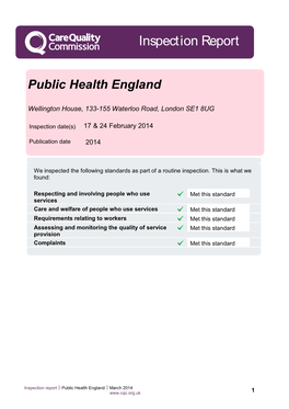 Public Health England