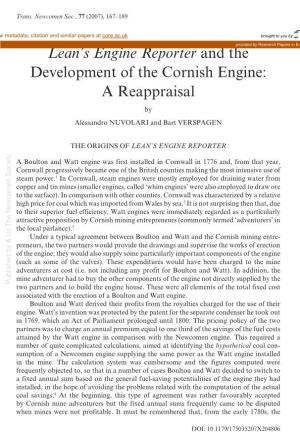 Lean's Engine Reporter and the Development of The