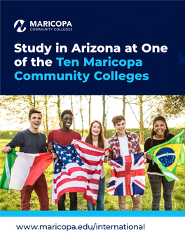 Study in Arizona at One of the Ten Maricopa Community Colleges