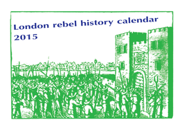 London Rebel History Calendar 2015