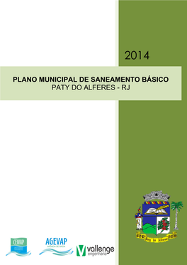 Plano Municipal De Saneamento Básico Paty Do Alferes - Rj
