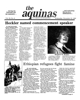 Heckler Named Commencement Speaker