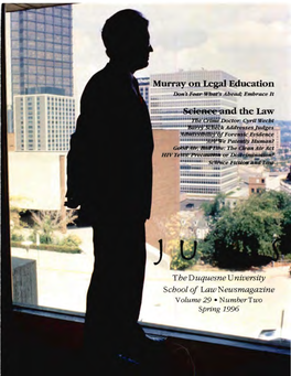 The Duquesne University School of Law Newsmagazine