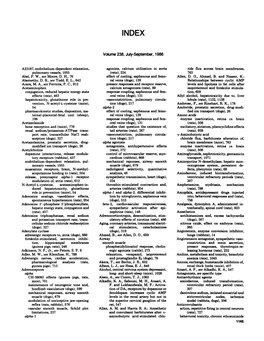 1145 Volume 238, July-September, 1986 See Moore, D. H., 76