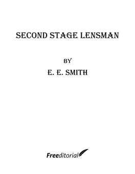 Second Stage Lensman