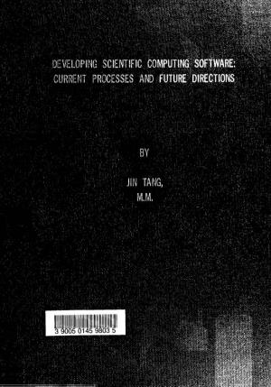 Developing Scientific Computing Software: Current Processes And