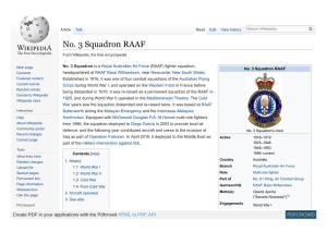 No. 3 Squadron RAAF