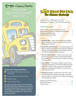 The Magic School Bus Live: the Climate Challenge