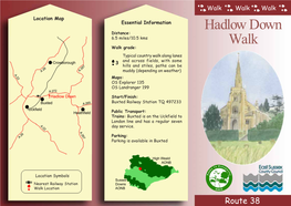 Hadlow Down Walk