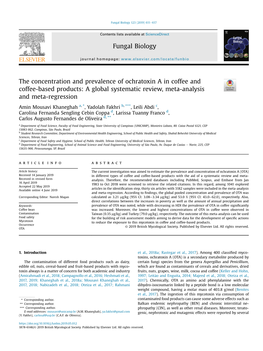 A Global Systematic Review, Meta-Analysis and Meta-Regression