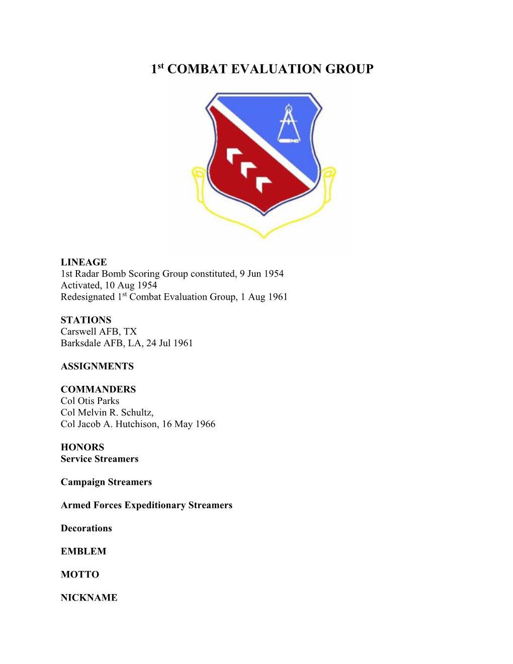 1 COMBAT EVALUATION GP.Docx