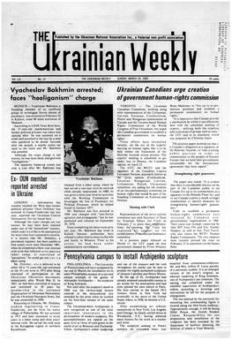 The Ukrainian Weekly 1985, No.12