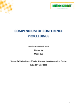 Compendium of Conference Proceedings