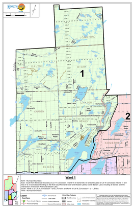View a Detailed Map of Ward 1
