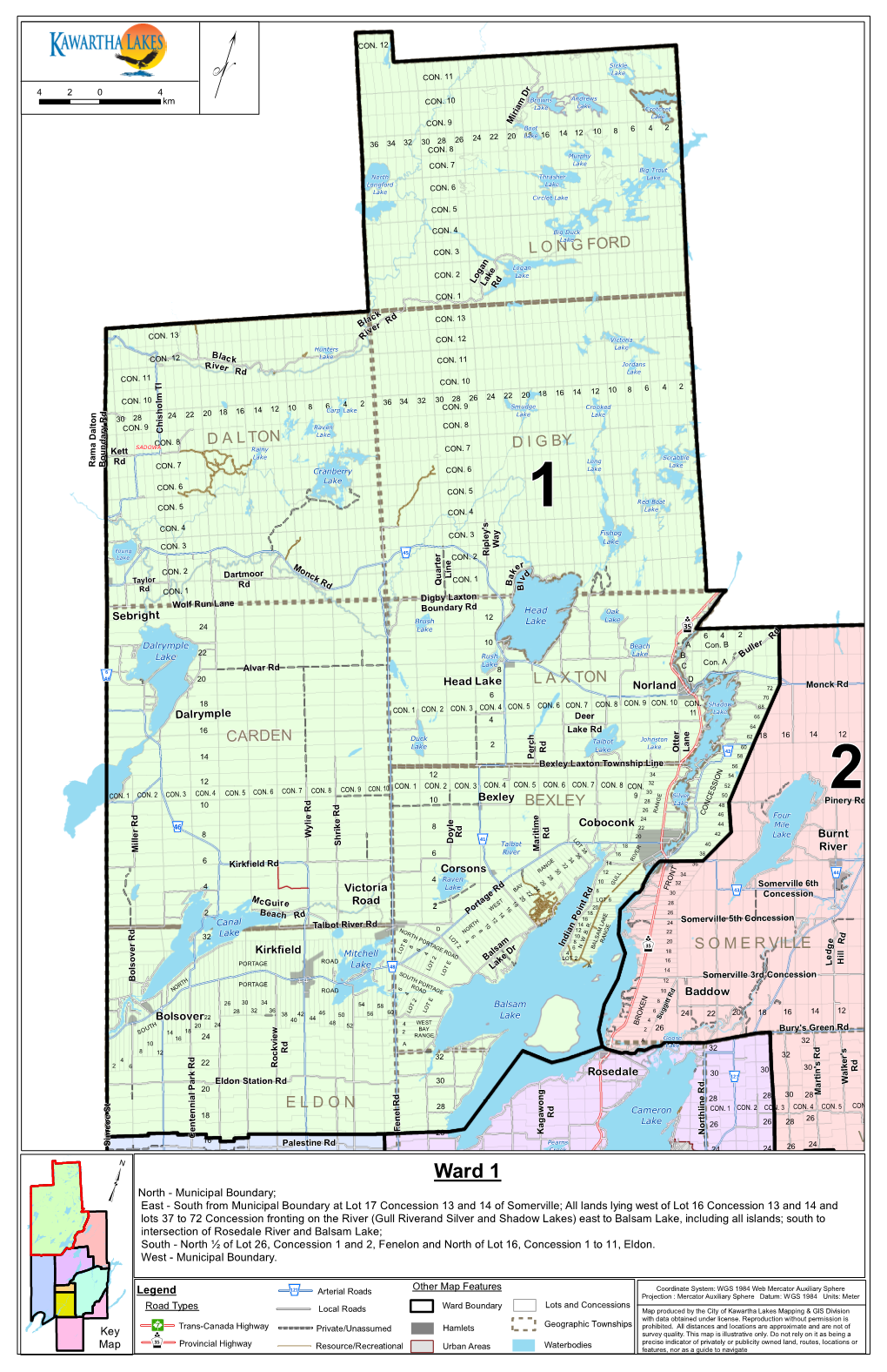 View a Detailed Map of Ward 1 - DocsLib