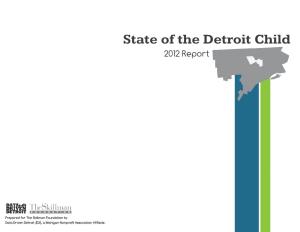 State of the Detroit Child 2012 Report