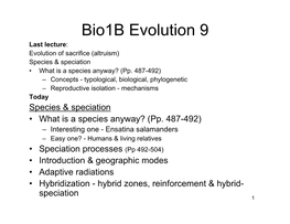 Bio1bevol L9-For