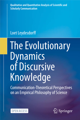 The Evolutionary Dynamics of Discursive Knowledge