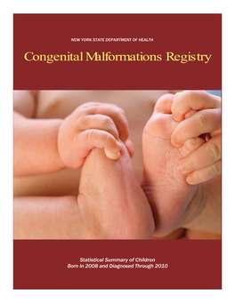 Congenital Malformations Registry