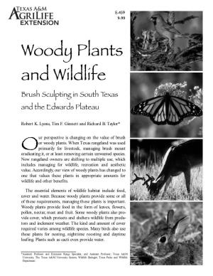 Woody Plants and Wildlife: Brush Sculpting in South Texas and The
