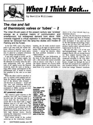 1990-06: the Rise and Fall of Thermionic