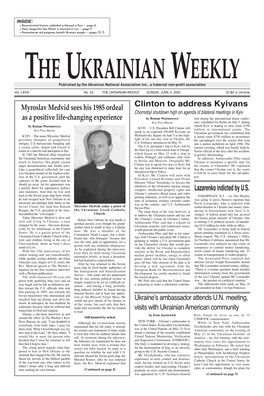 The Ukrainian Weekly 2000, No.23
