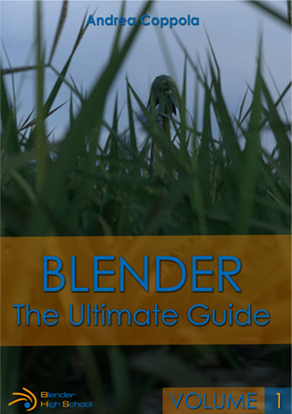 BLENDER the Ultimate Guide