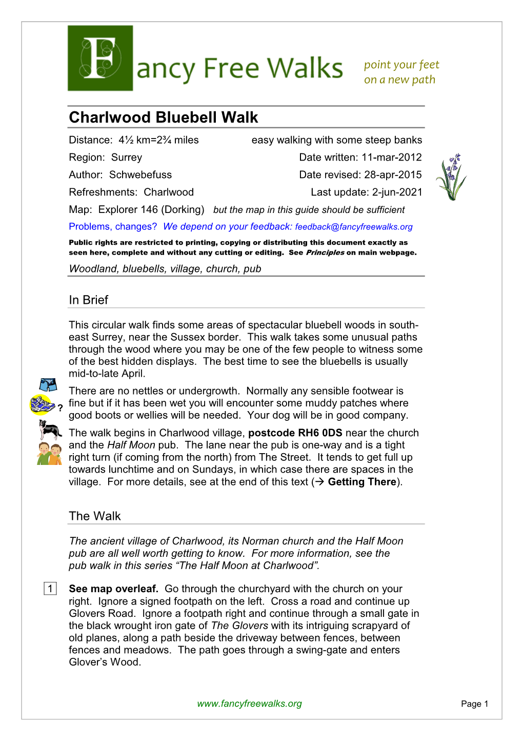 Charlwood Bluebells.Pdf