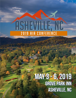 May 33 -- 6,6, 20192019 Grovegrove Parkpark Inninn Asheville,Asheville, Ncnc