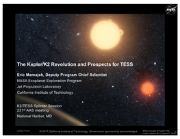The Kepler/K2 Revolution and Prospects for TESS