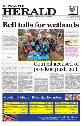 Council Accused of Pro-Roe Push Poll