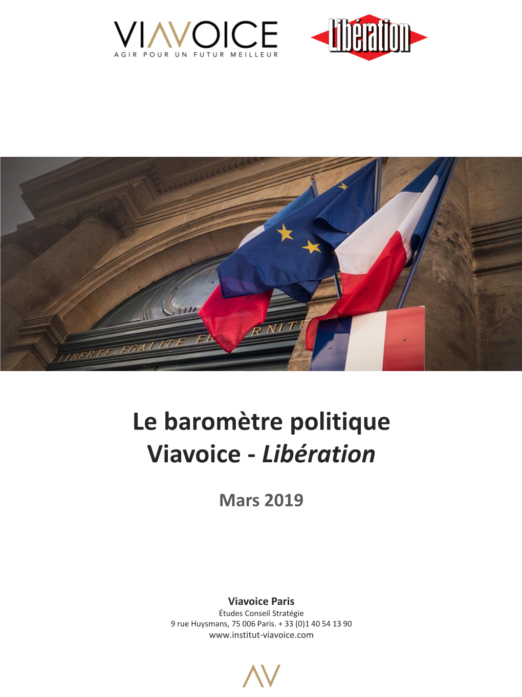 Le Baromètre Politique Viavoice-Libération. Mars 2019