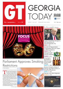 Parliament Approves Smoking Restrictions FOCUS
