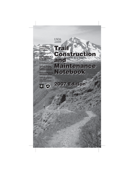 Trail Construction and Maintenance Notebook