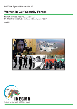 Women in Gulf Security Forces