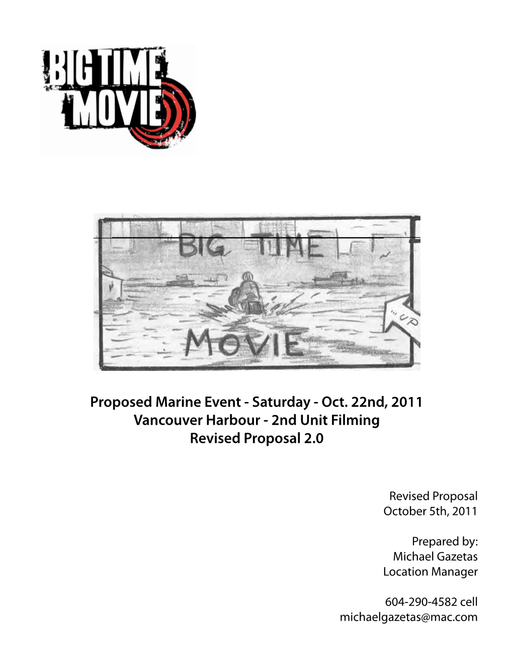 Proposed Marine Event - Saturday - Oct