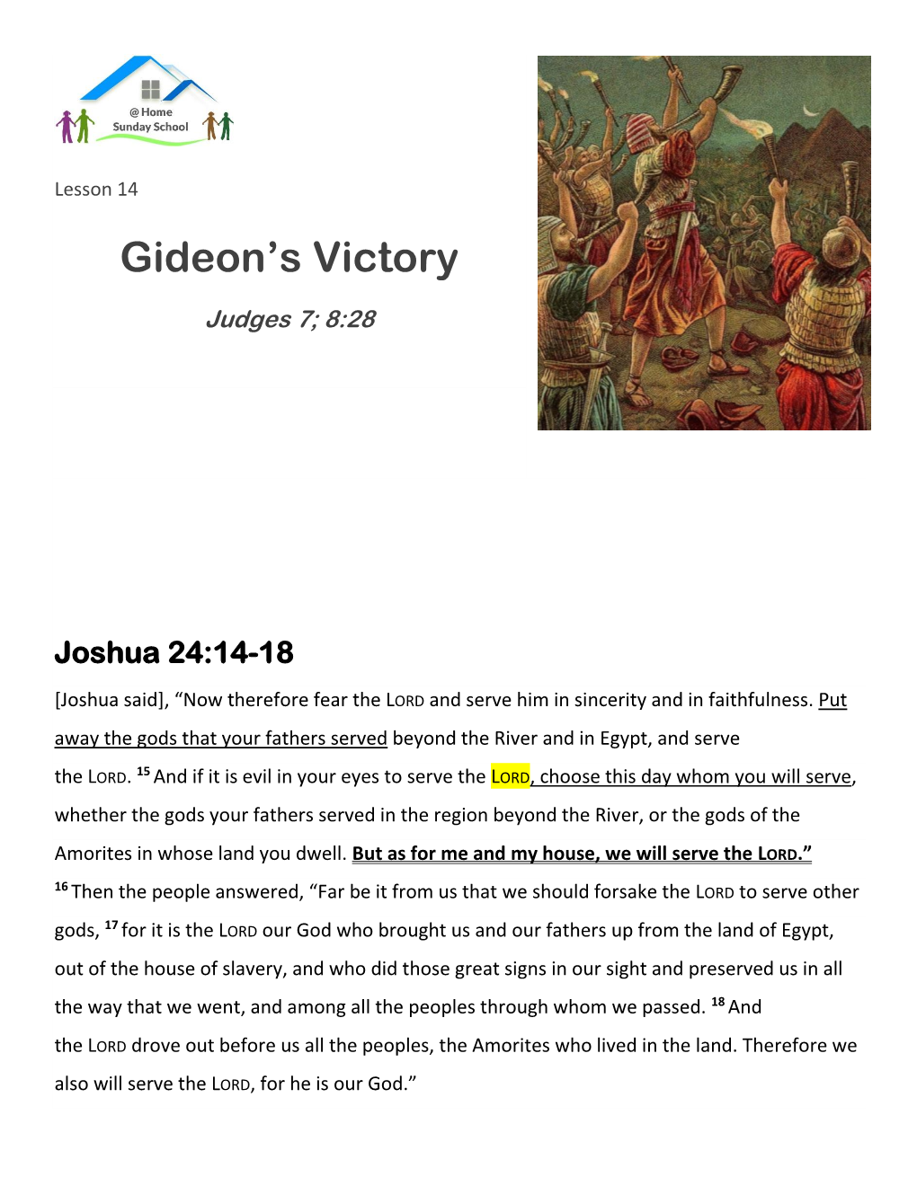 Gideon's Victory