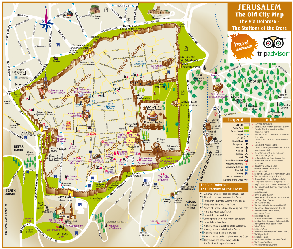 Old City Map M H NR BEN Shadadterminal KO in a E Tomb Museum Gate H M