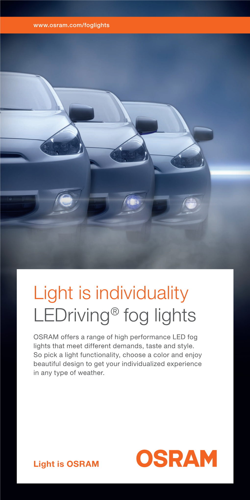 Light Is Individuality Ledriving® Fog Lights