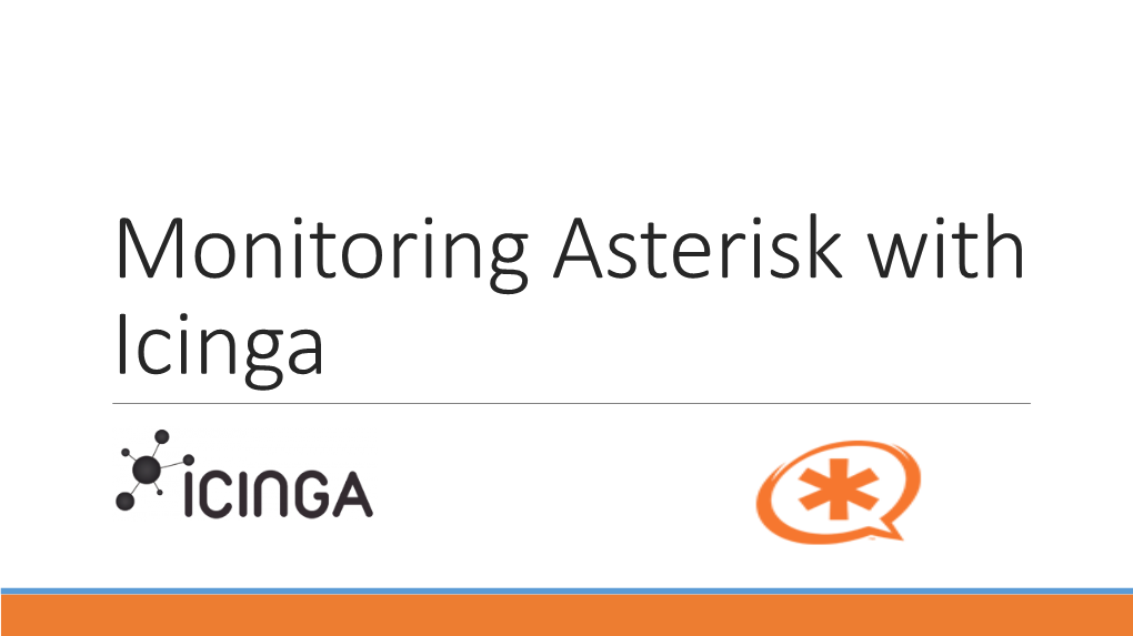 Asterisk Monitoring by Icinga