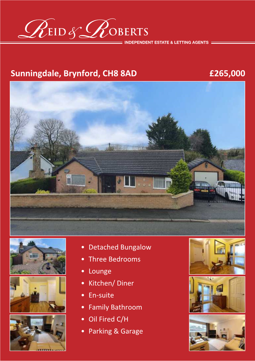 Sunningdale, Brynford, CH8 8AD £265,000