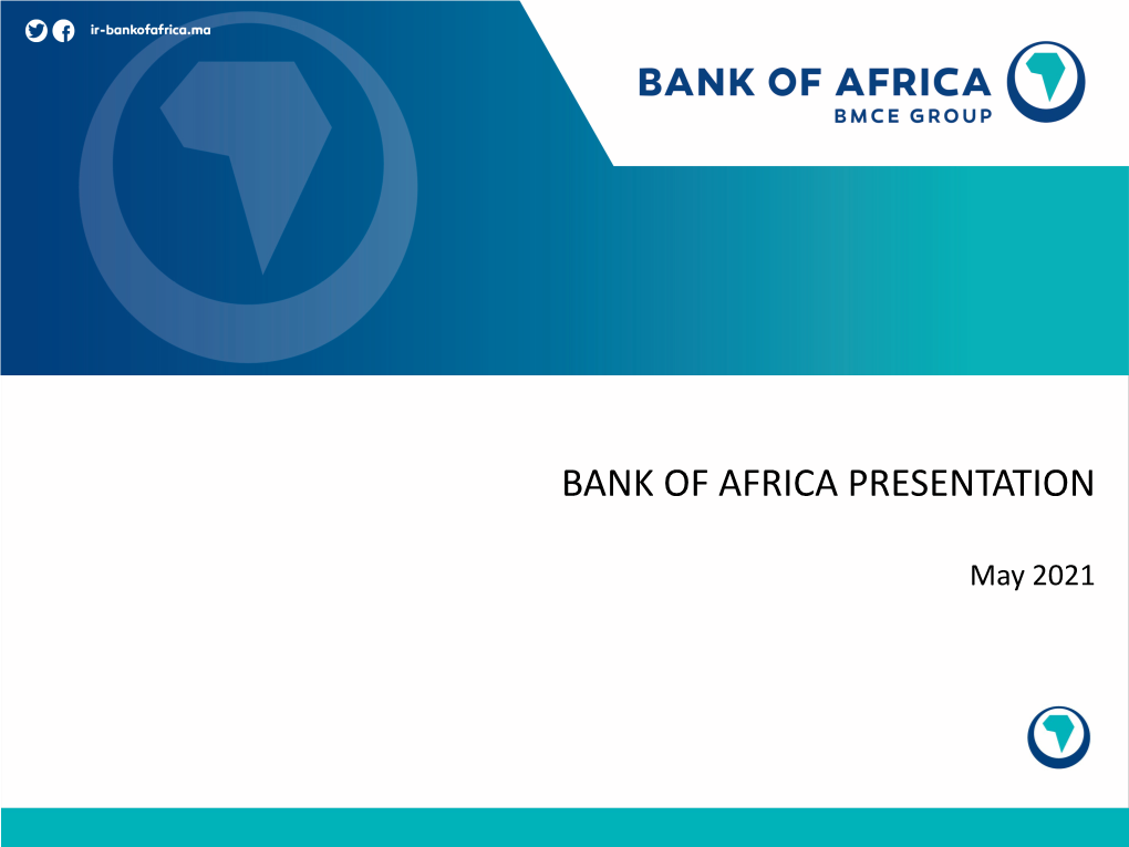 Bank of Africa Presentation