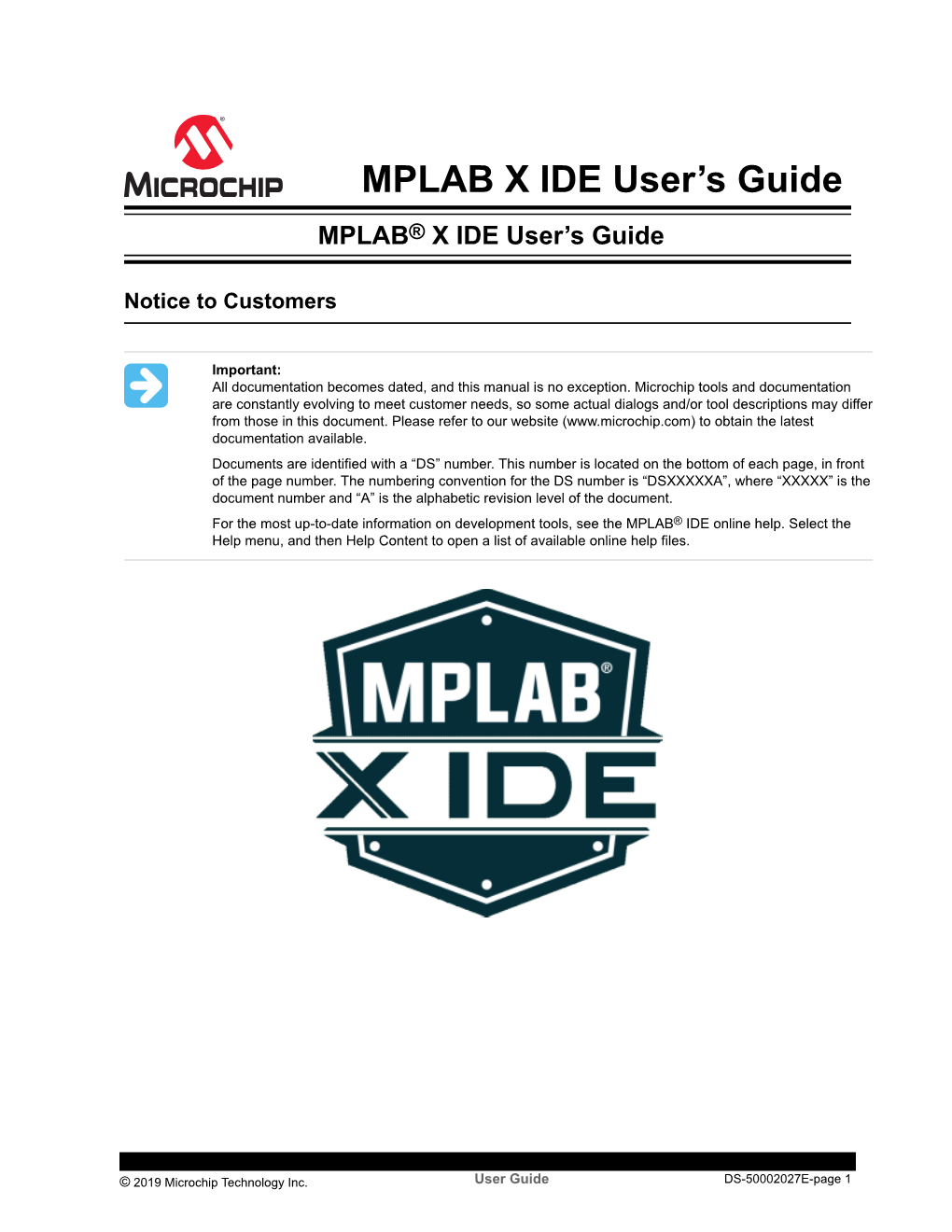 MPLAB X IDE User's Guide