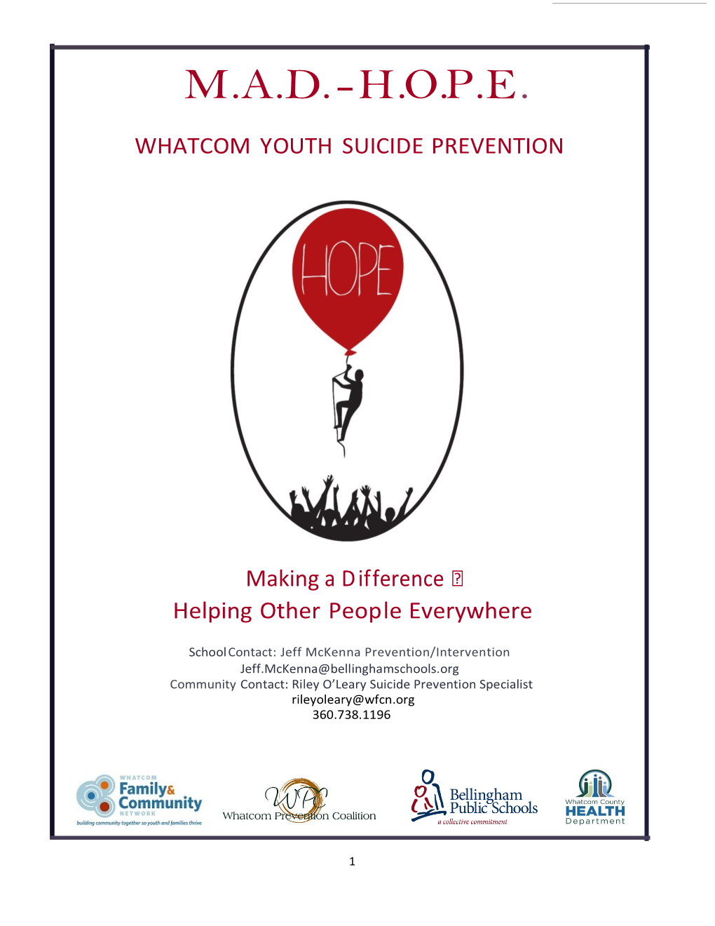 Whatcom Youth Suicide Prevention