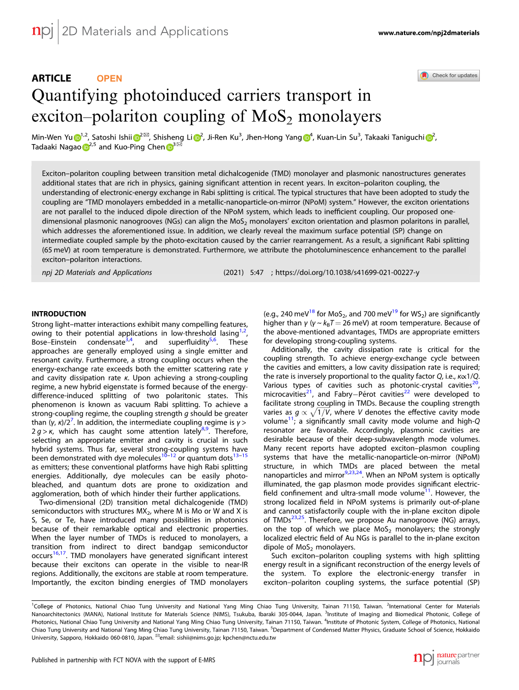 Quantifying Photoinduced Carriers Transport in Exciton–Polariton