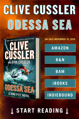 ODESSA SEA Clive Cussler and Dirk Cussler