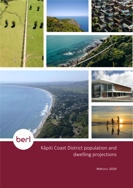 Berl Kāpiti Coast District Population and Dwelling Projections