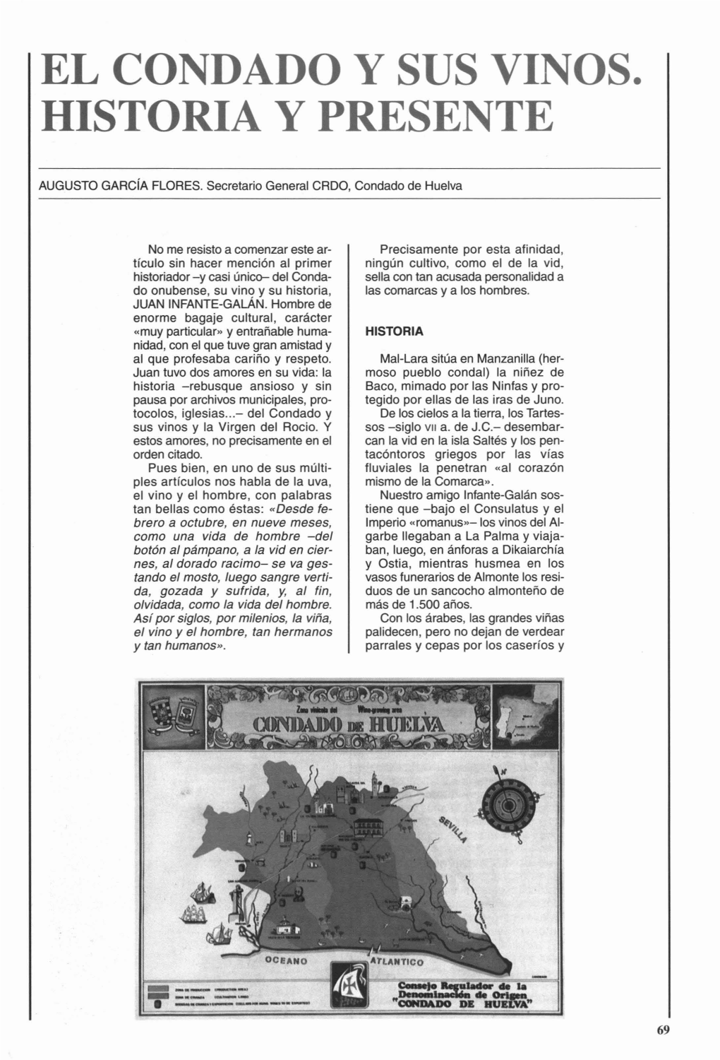 El Condado Y Sus Vinos. Historia Y Presente