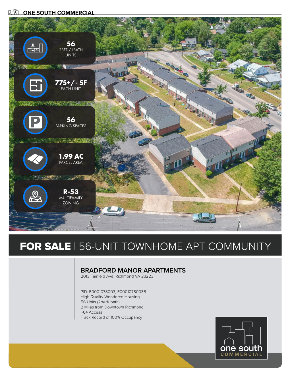 For Sale | 56-Unit Townhome Apt Community