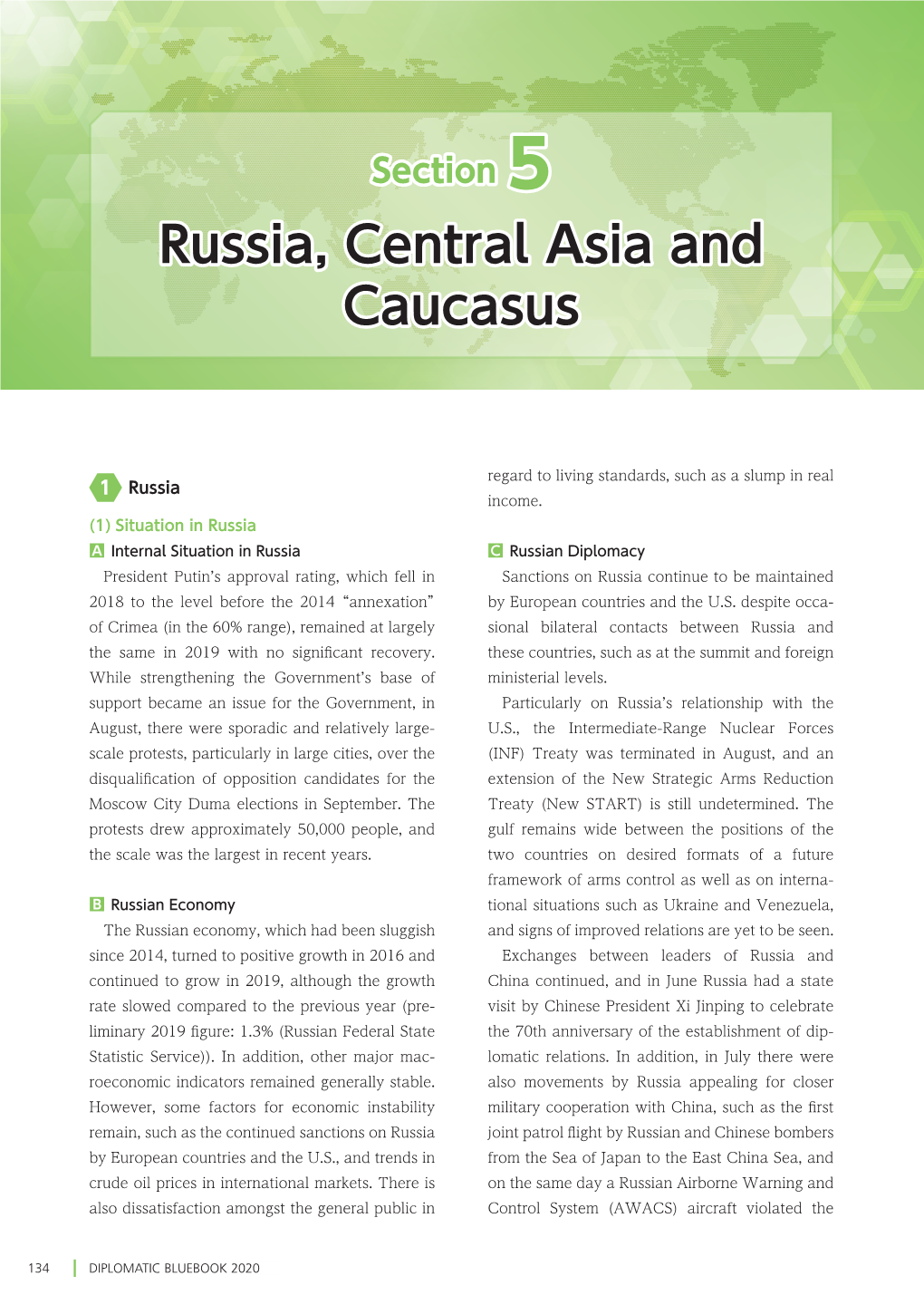 Russia, Central Asia and Caucasus (PDF)